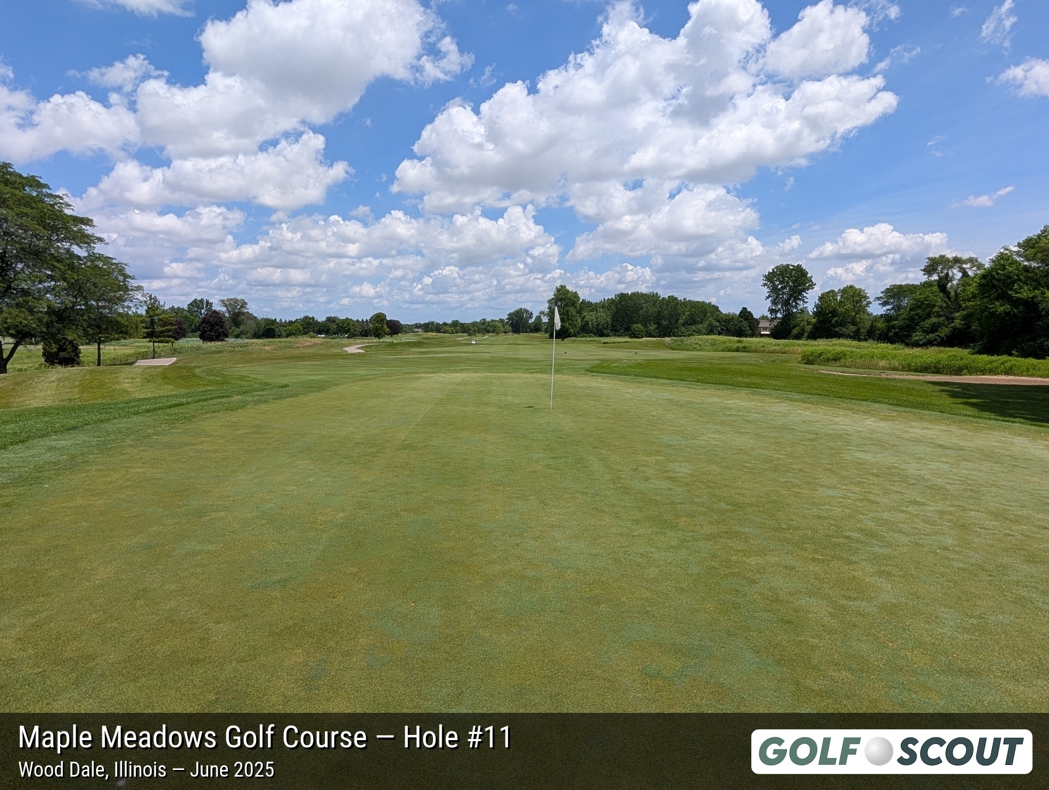 Hole 11 at Maple Meadows Golf Course
