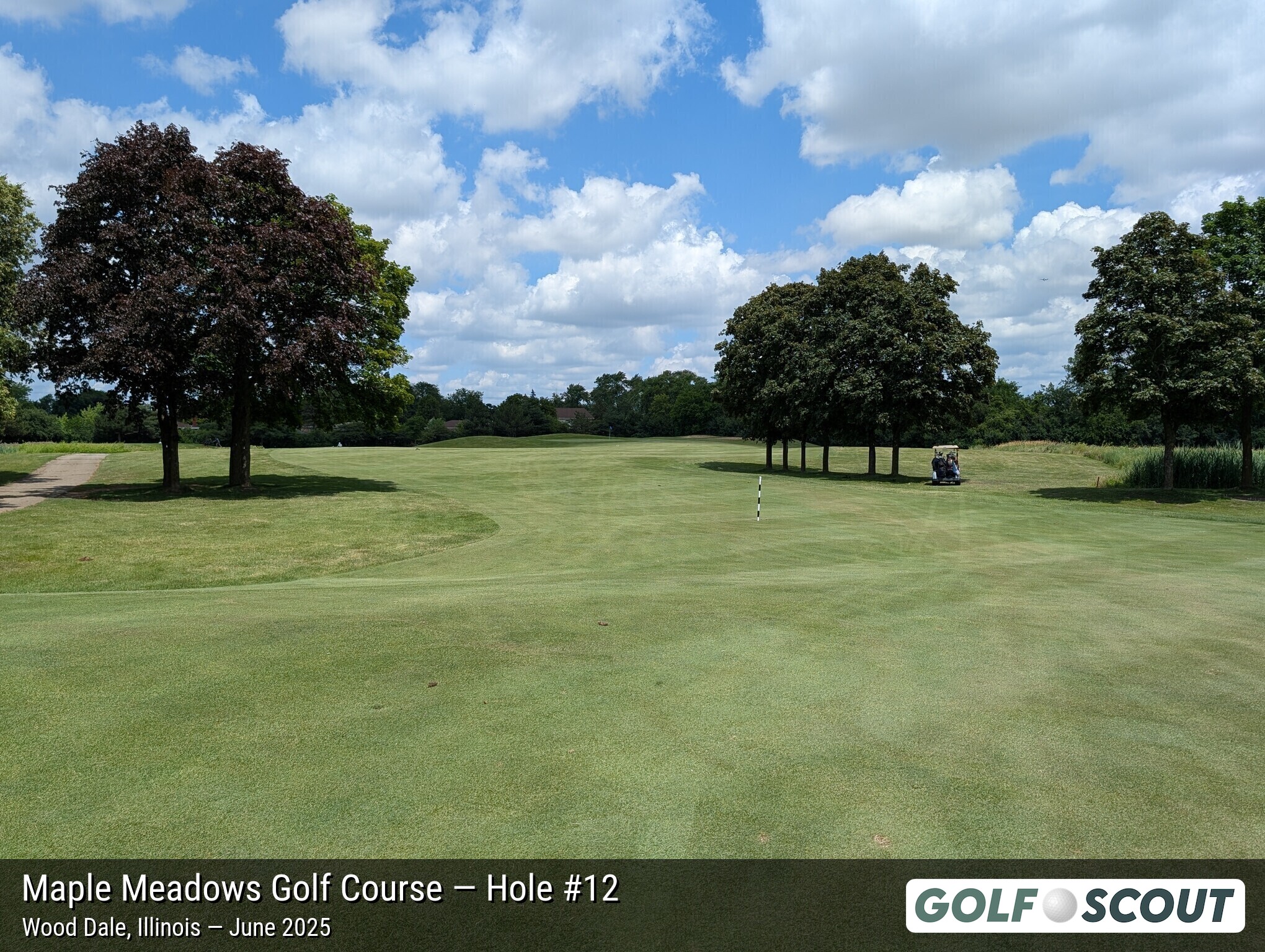 Hole 12 at Maple Meadows Golf Course