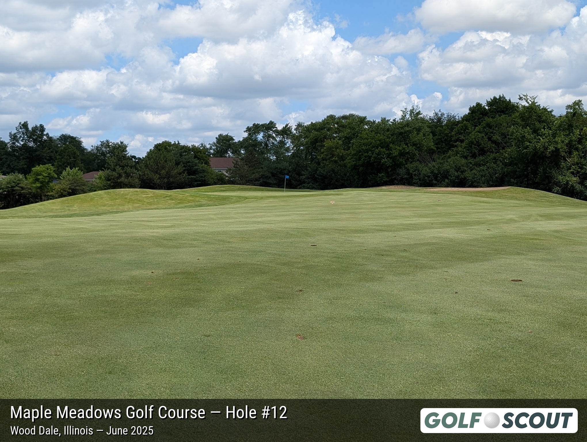 Hole 12 at Maple Meadows Golf Course