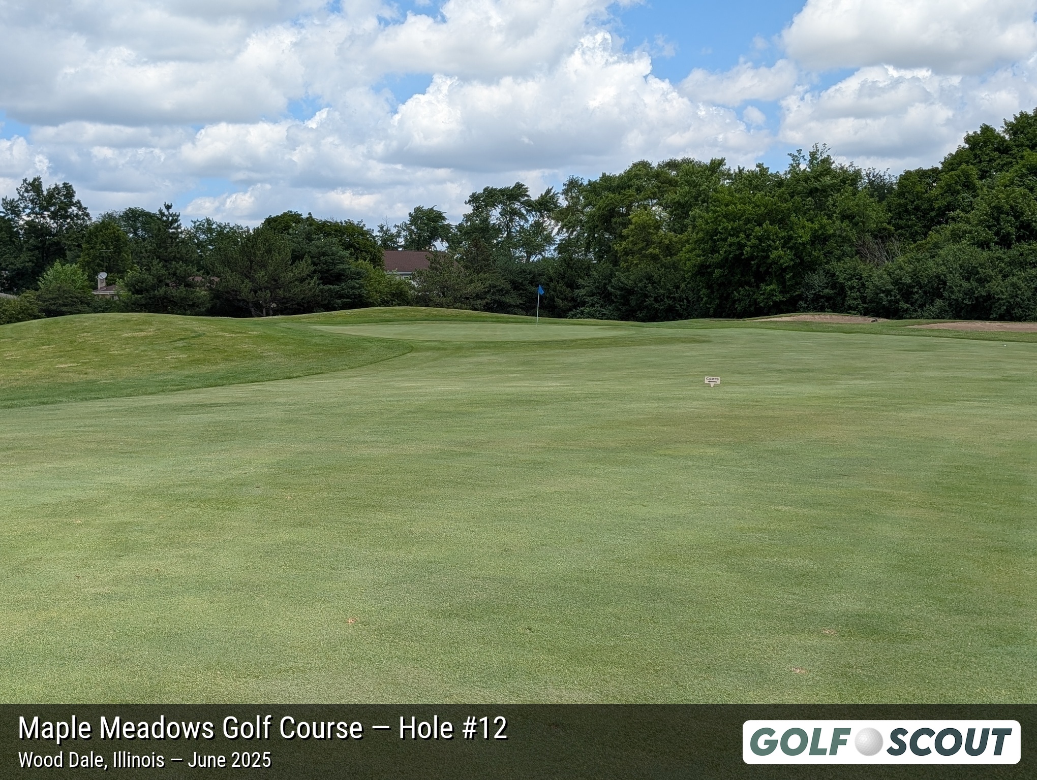 Hole 12 at Maple Meadows Golf Course