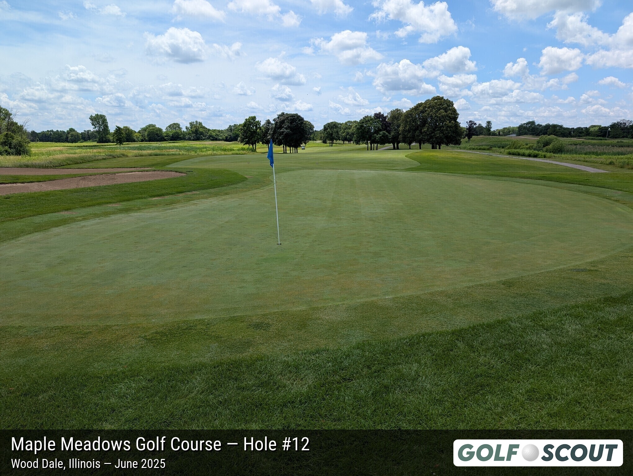Hole 12 at Maple Meadows Golf Course