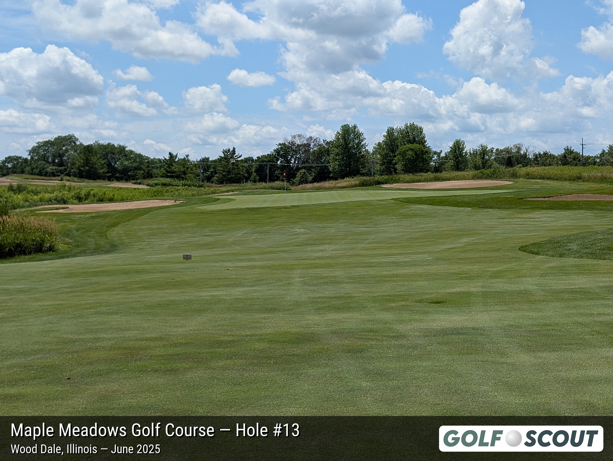 Hole 13 at Maple Meadows Golf Course