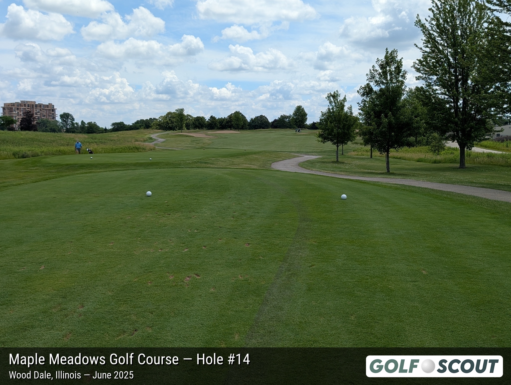 Hole 14 at Maple Meadows Golf Course