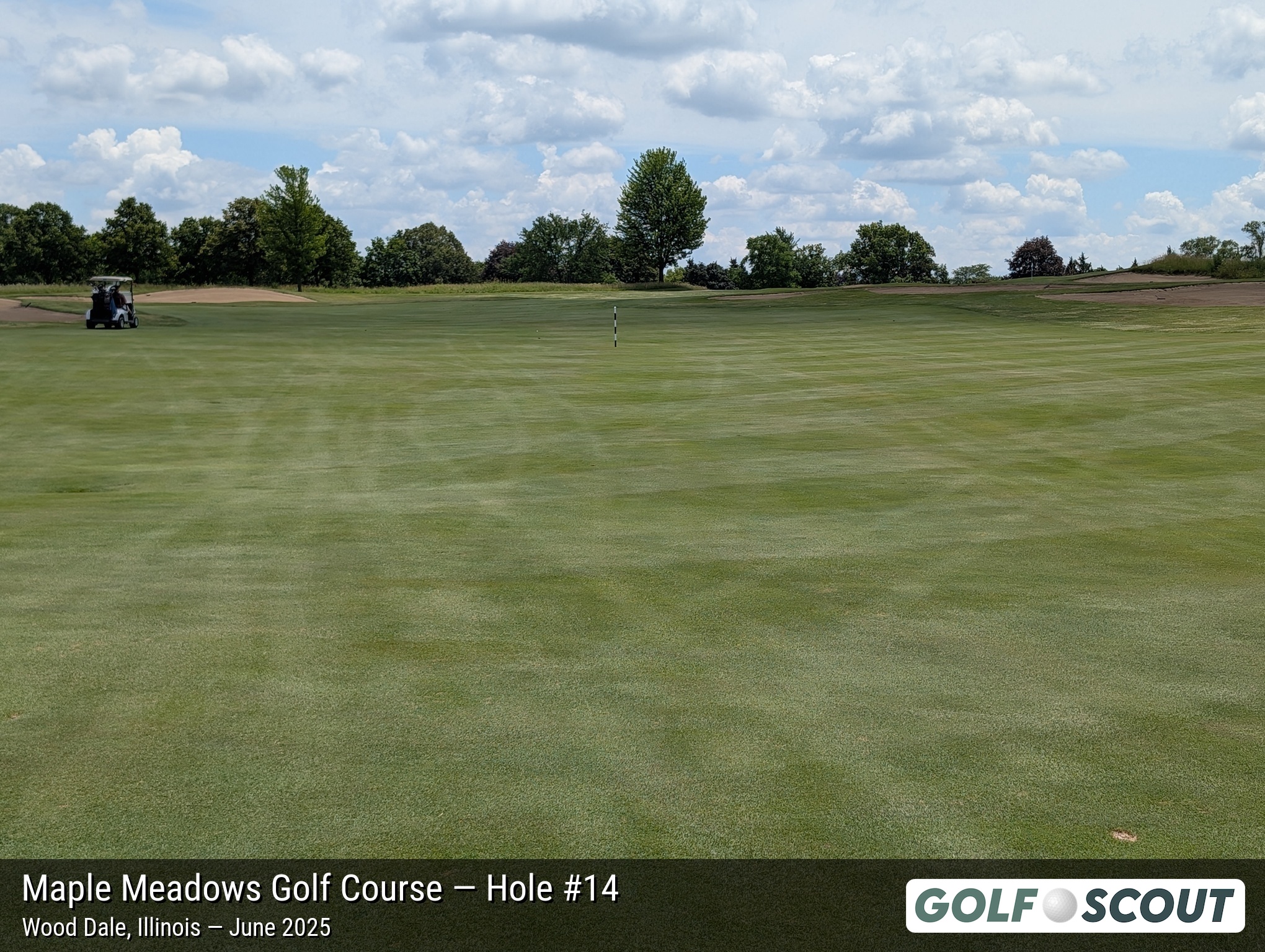 Hole 14 at Maple Meadows Golf Course