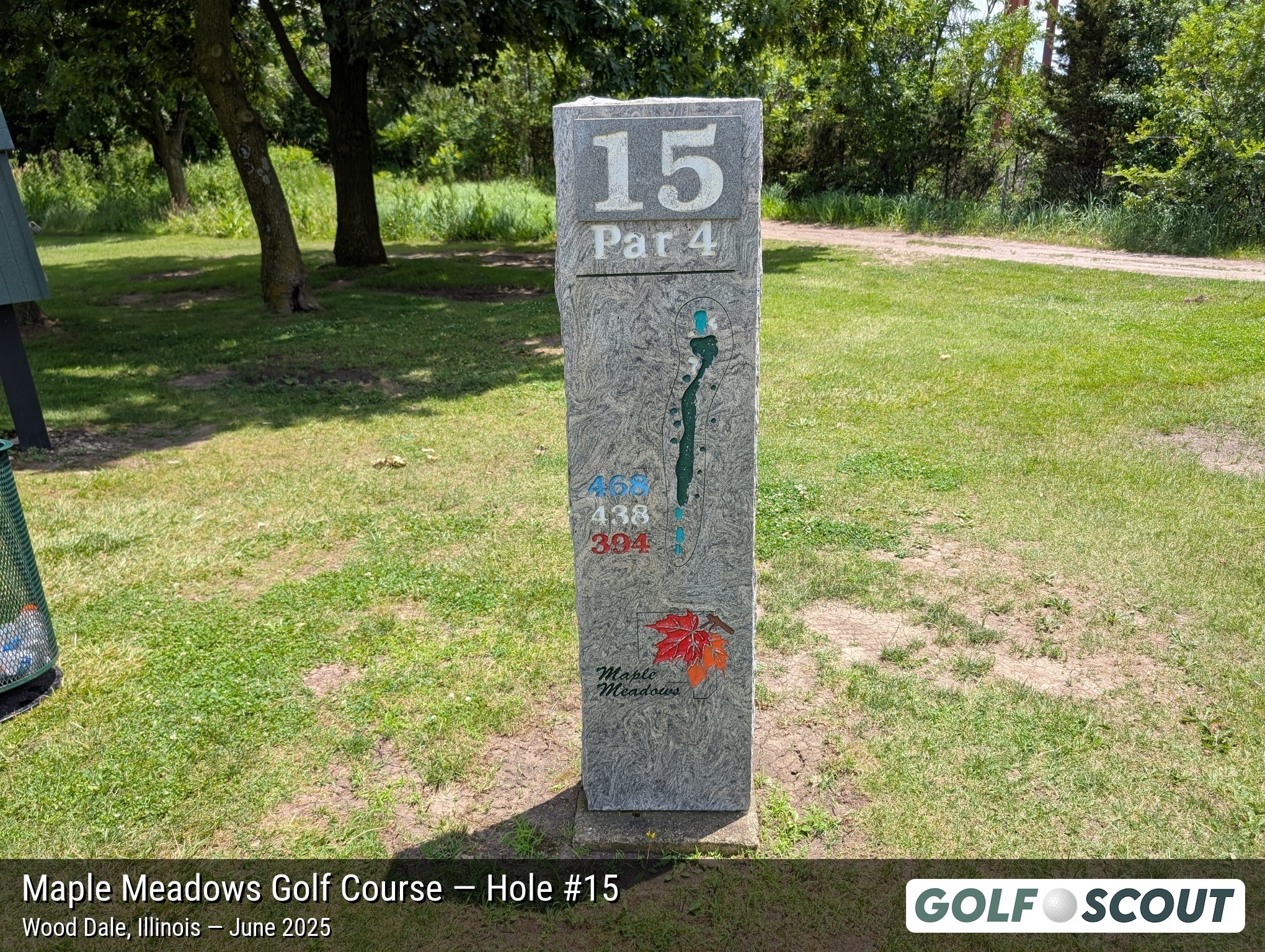Hole 15 at Maple Meadows Golf Course