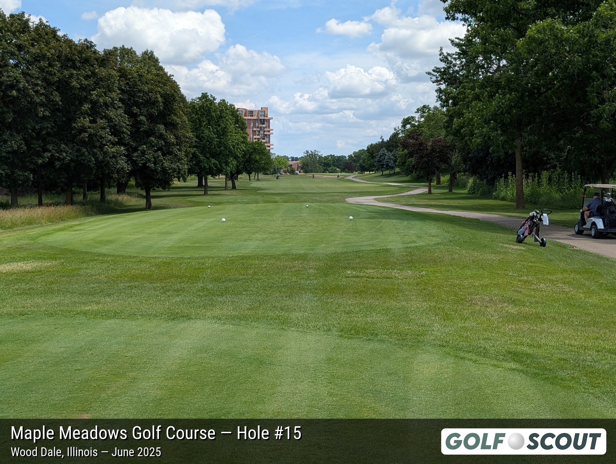 Hole 15 at Maple Meadows Golf Course