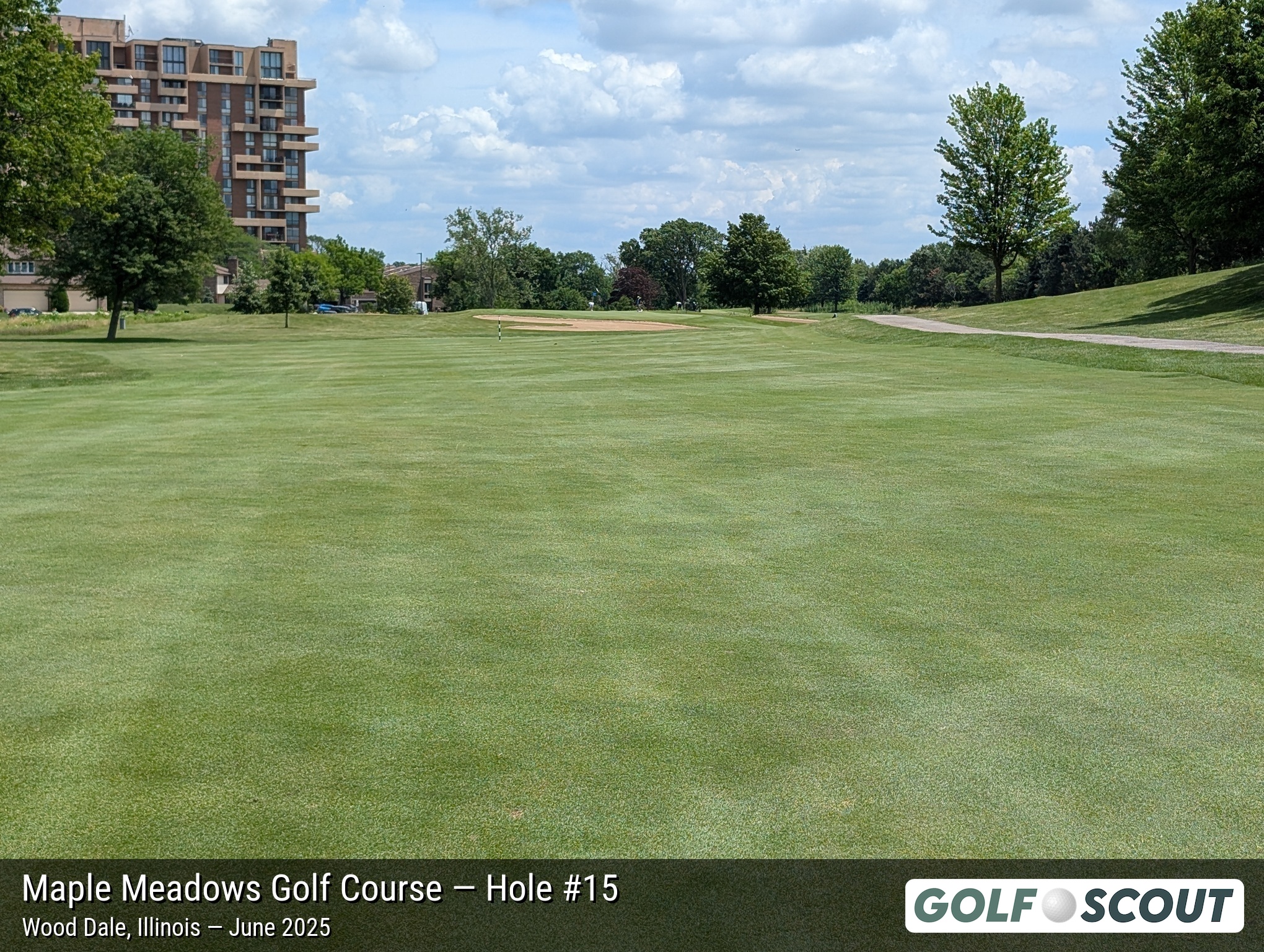 Hole 15 at Maple Meadows Golf Course