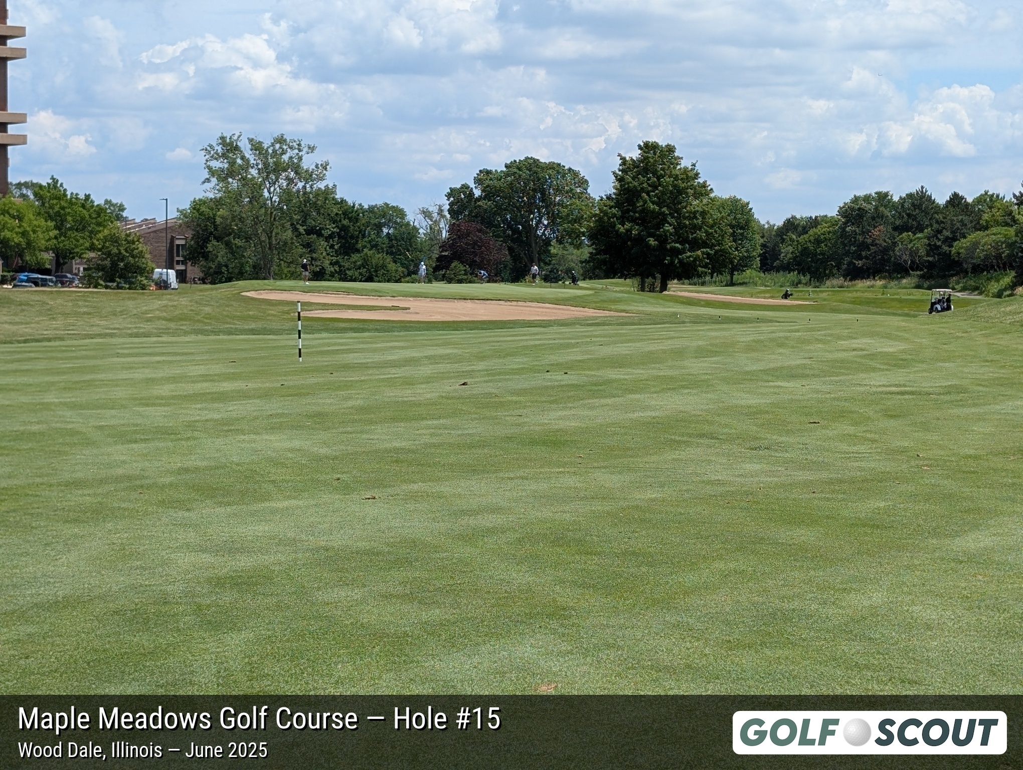 Hole 15 at Maple Meadows Golf Course