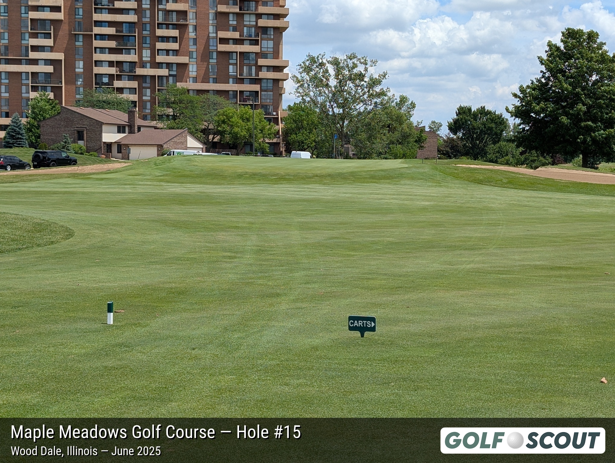 Hole 15 at Maple Meadows Golf Course