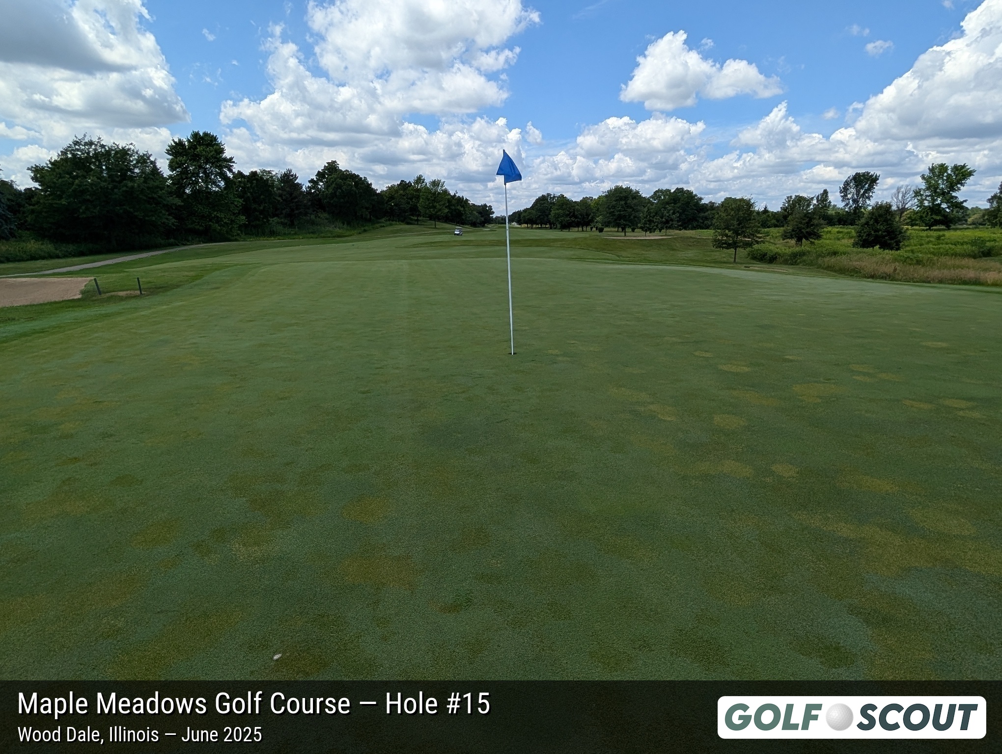 Hole 15 at Maple Meadows Golf Course