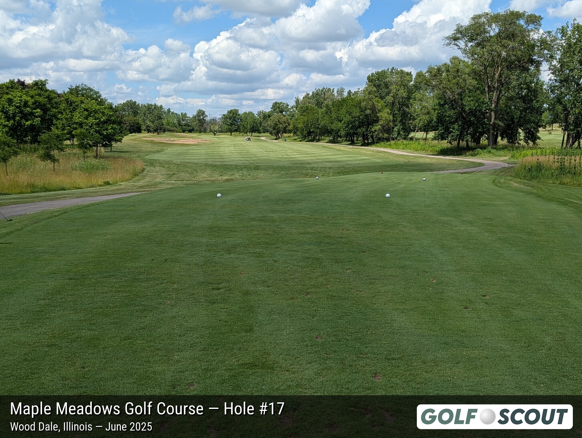Hole 17 at Maple Meadows Golf Course