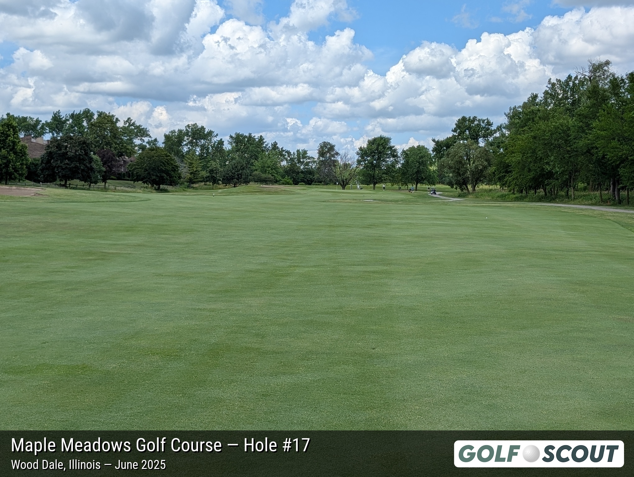Hole 17 at Maple Meadows Golf Course