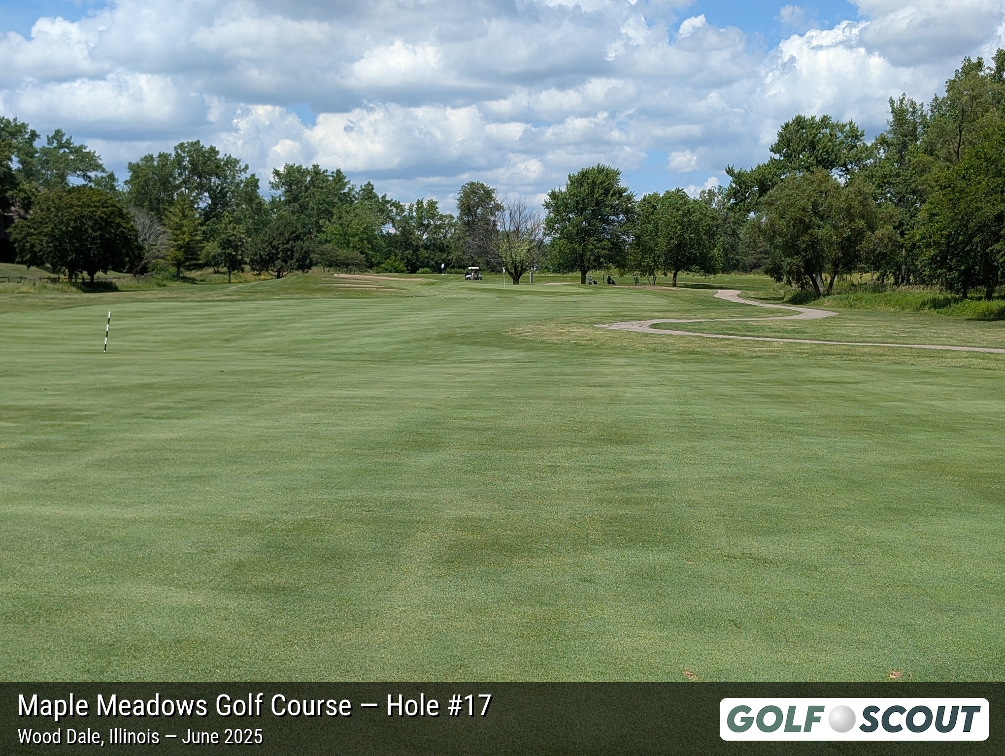 Hole 17 at Maple Meadows Golf Course