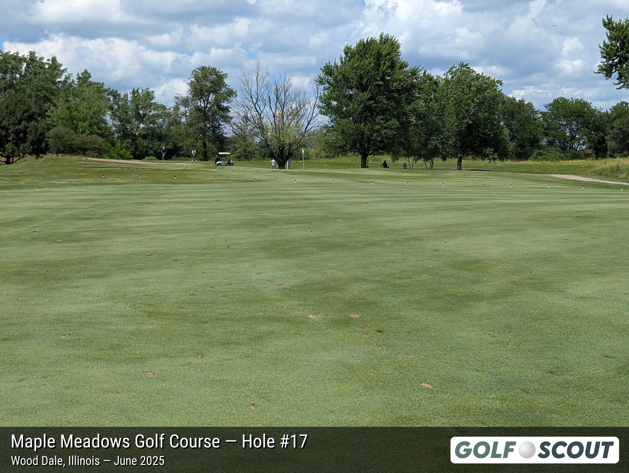 Hole 17 at Maple Meadows Golf Course