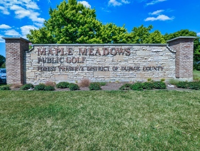 Maple Meadows Golf Course Entrance Sign