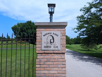 Marengo Ridge Golf Club Entrance Sign