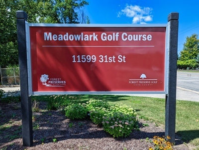 Meadowlark Golf Course Entrance Sign