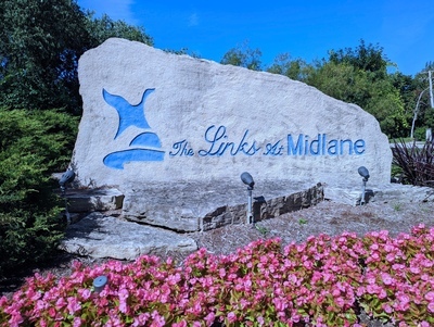 Midlane Country Club Entrance Sign
