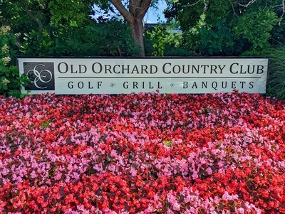 Old Orchard Country Club Entrance Sign