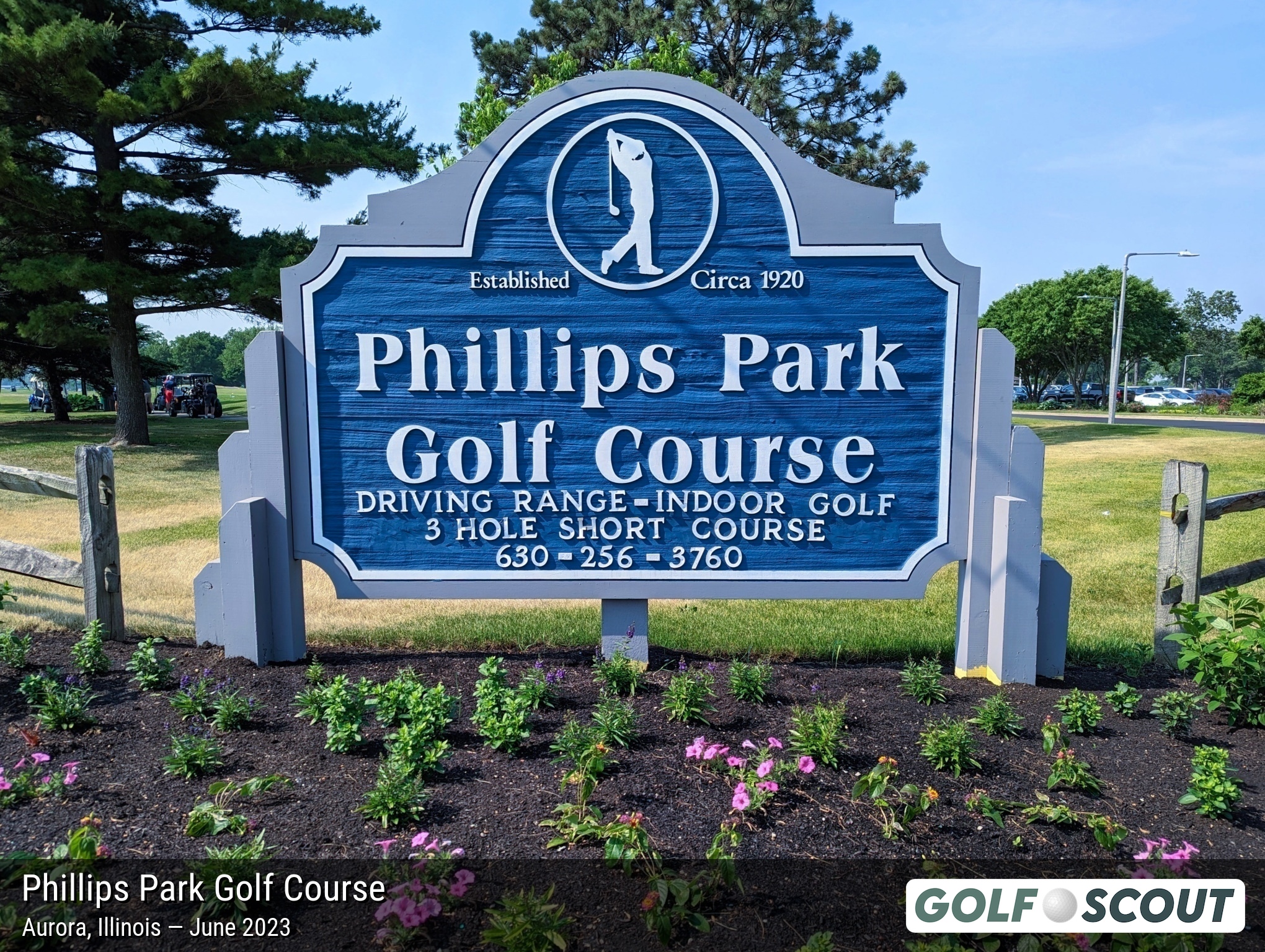 Best Printed Golf Courses - Aurora Country Club, Illinois - Golf