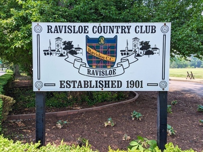Ravisloe Country Club Entrance Sign