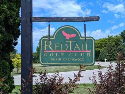 RedTail Golf Club Entrance Sign