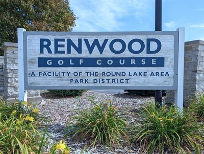 Renwood Golf Course Entrance Sign