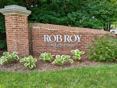 Rob Roy Golf Course Entrance Sign