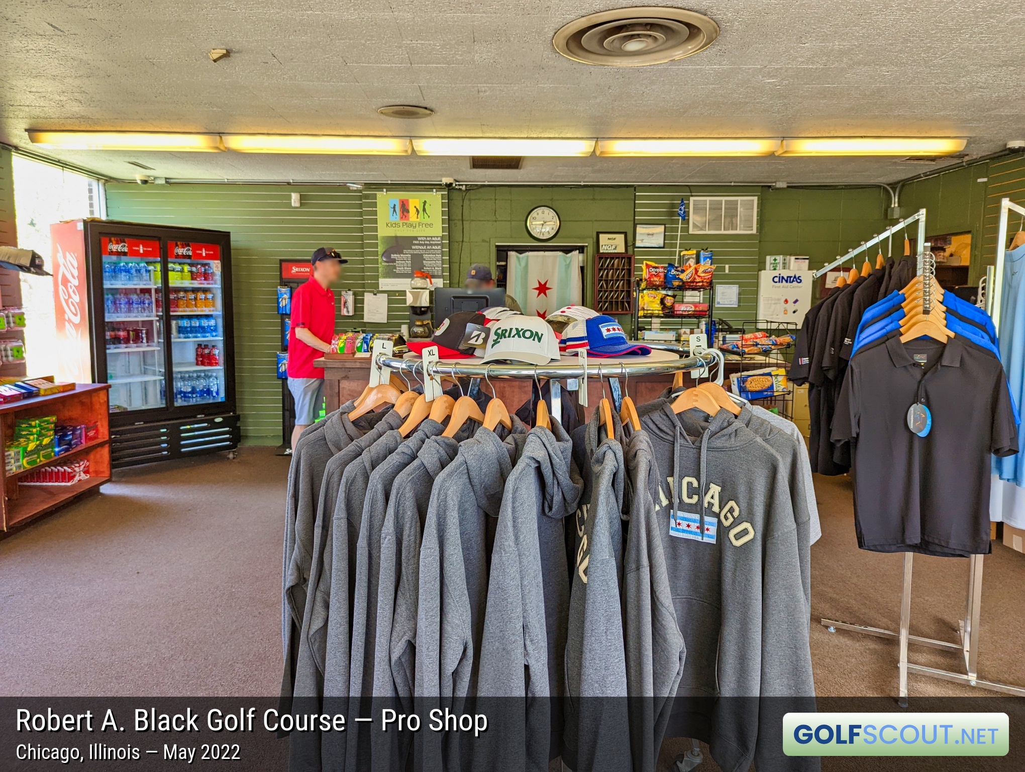 Photo of the pro shop at Robert A. Black Golf Course in Chicago, Illinois. 