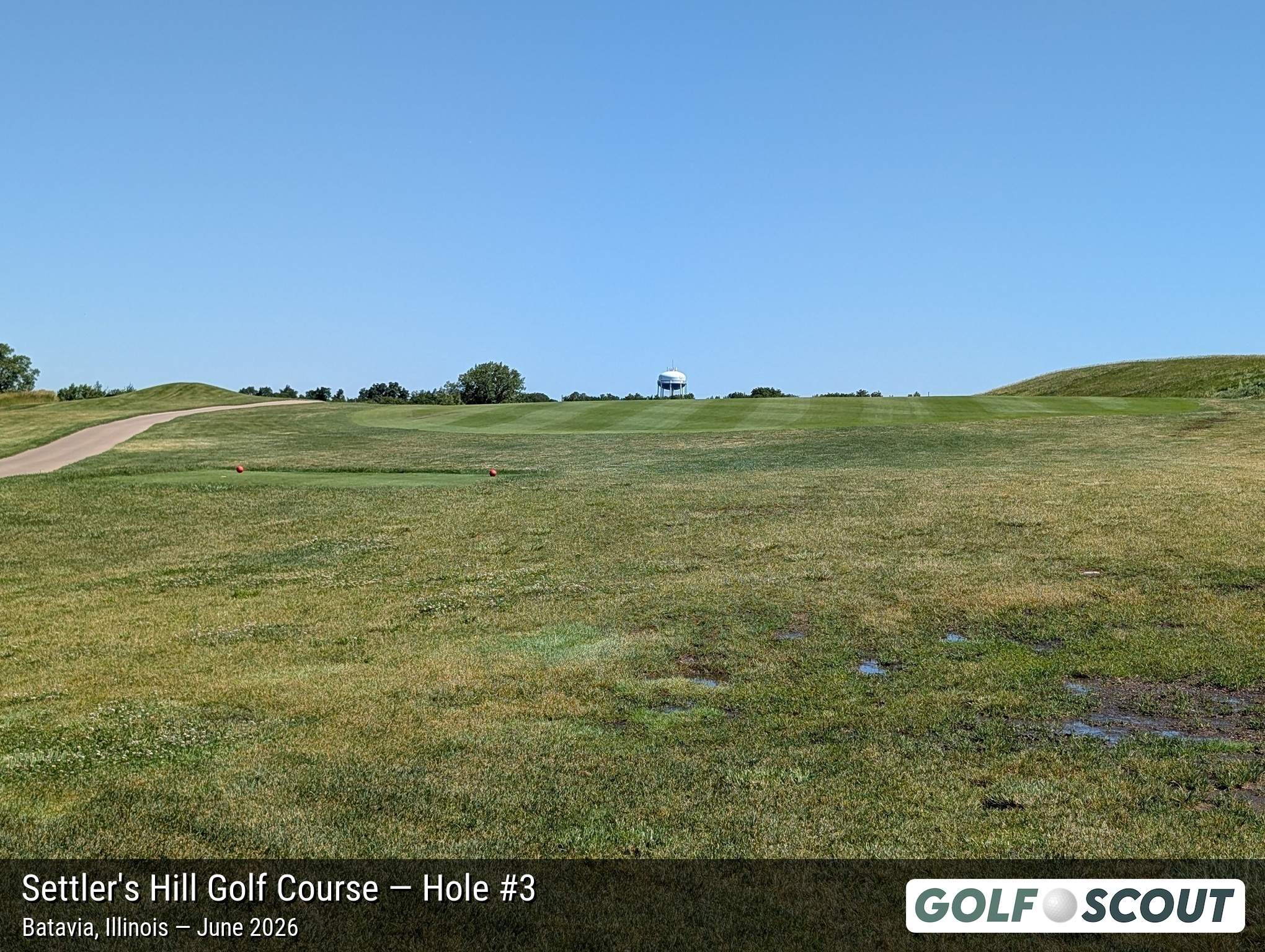 Hole 3 at Settler's Hill Golf Course