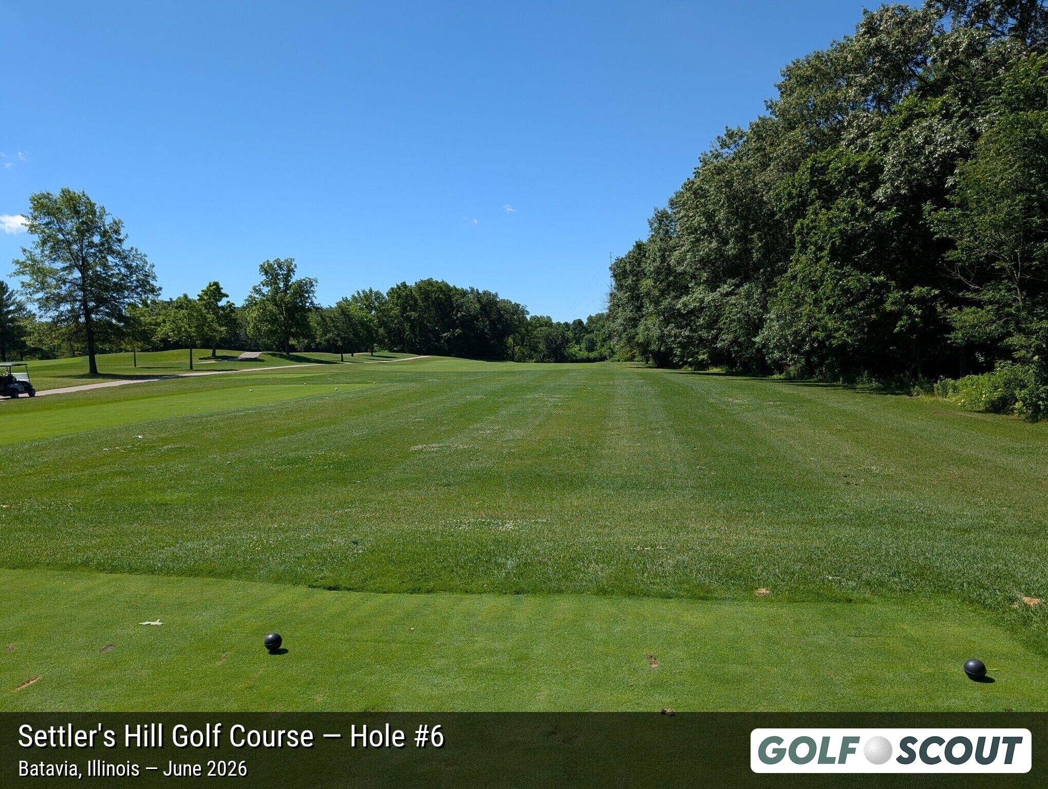Hole 6 at Settler's Hill Golf Course