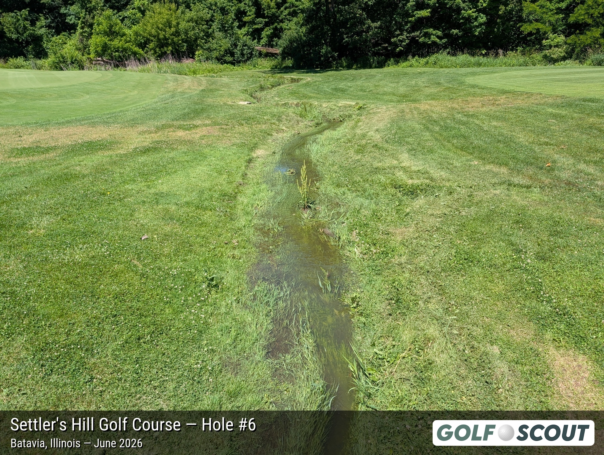 Hole 6 at Settler's Hill Golf Course