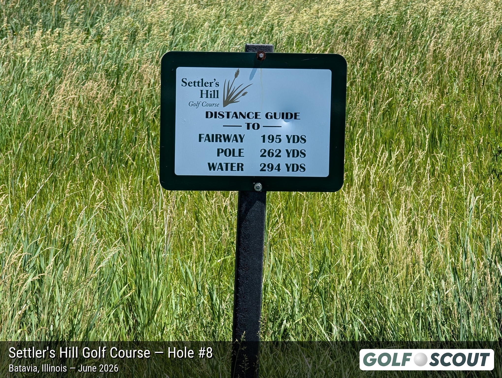 Hole 8 at Settler's Hill Golf Course