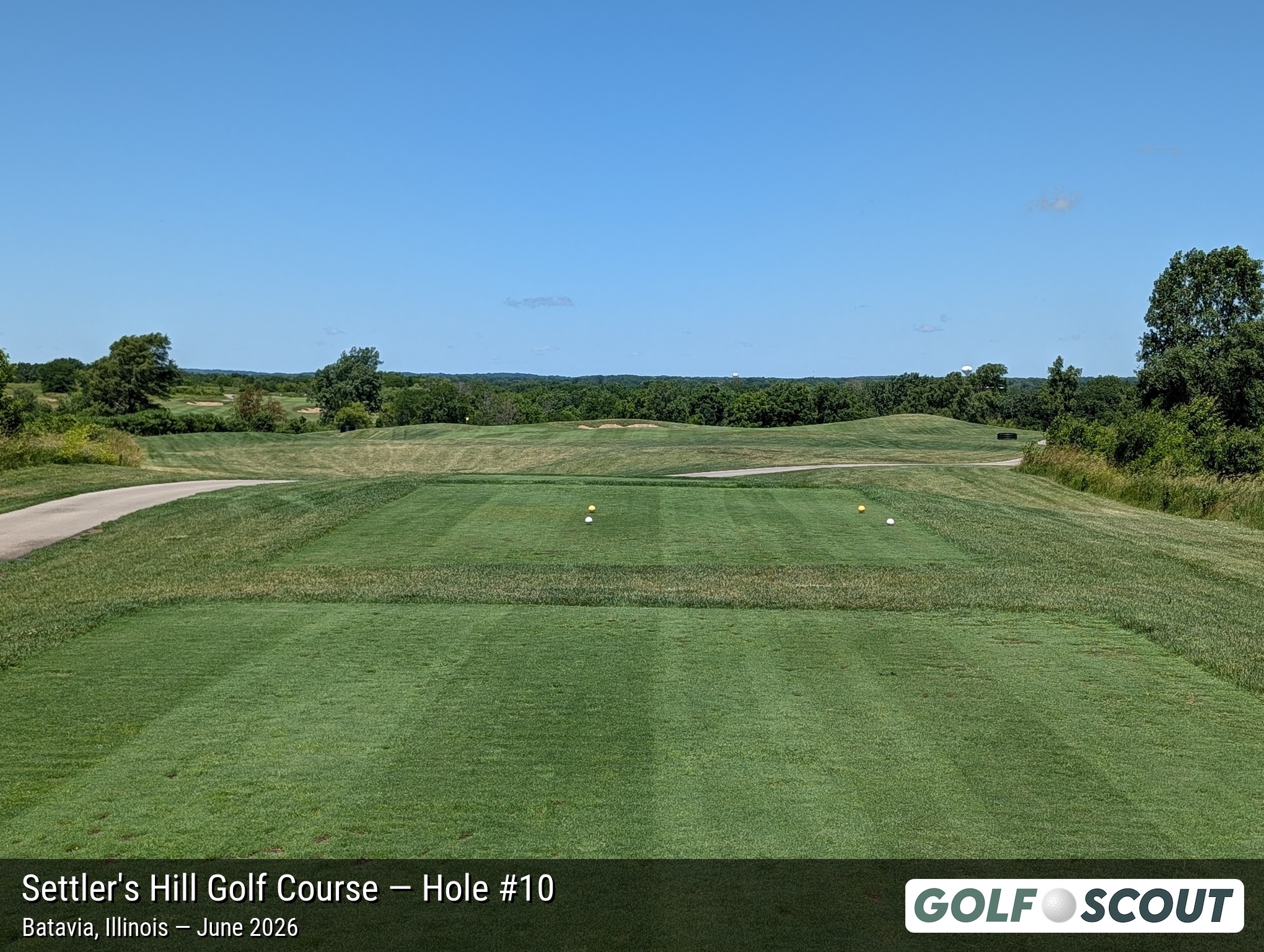 Hole 10 at Settler's Hill Golf Course