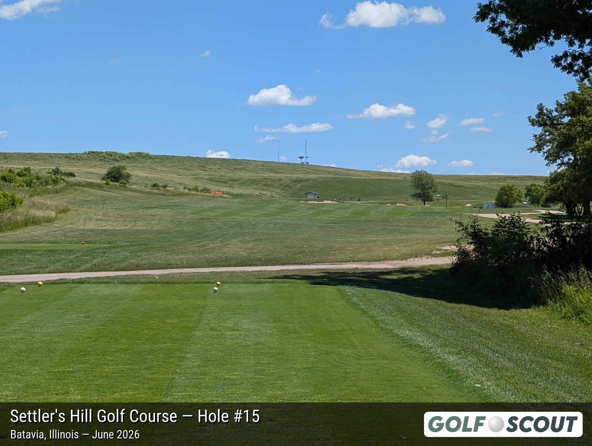 Hole 15 at Settler's Hill Golf Course