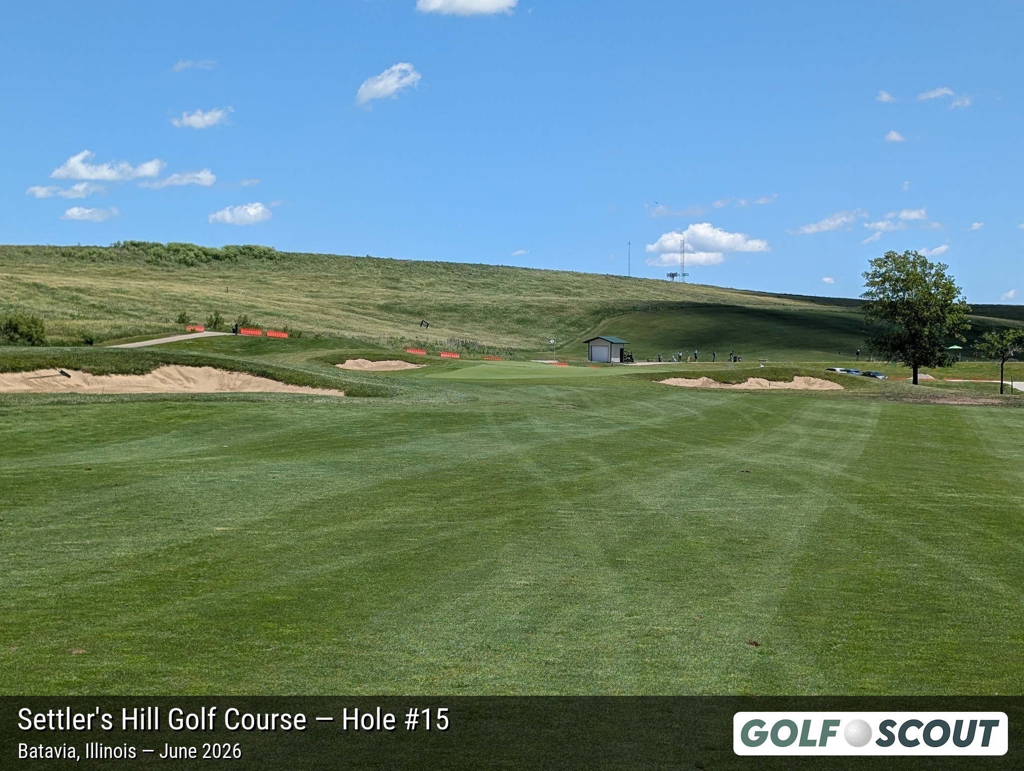 Hole 15 at Settler's Hill Golf Course