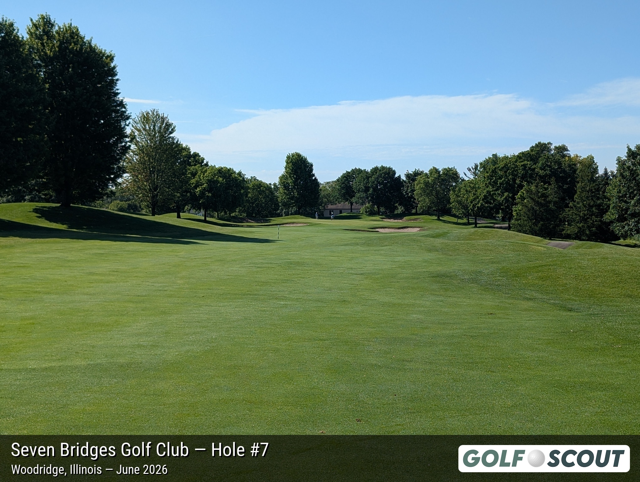 Hole 7 at Seven Bridges Golf Club