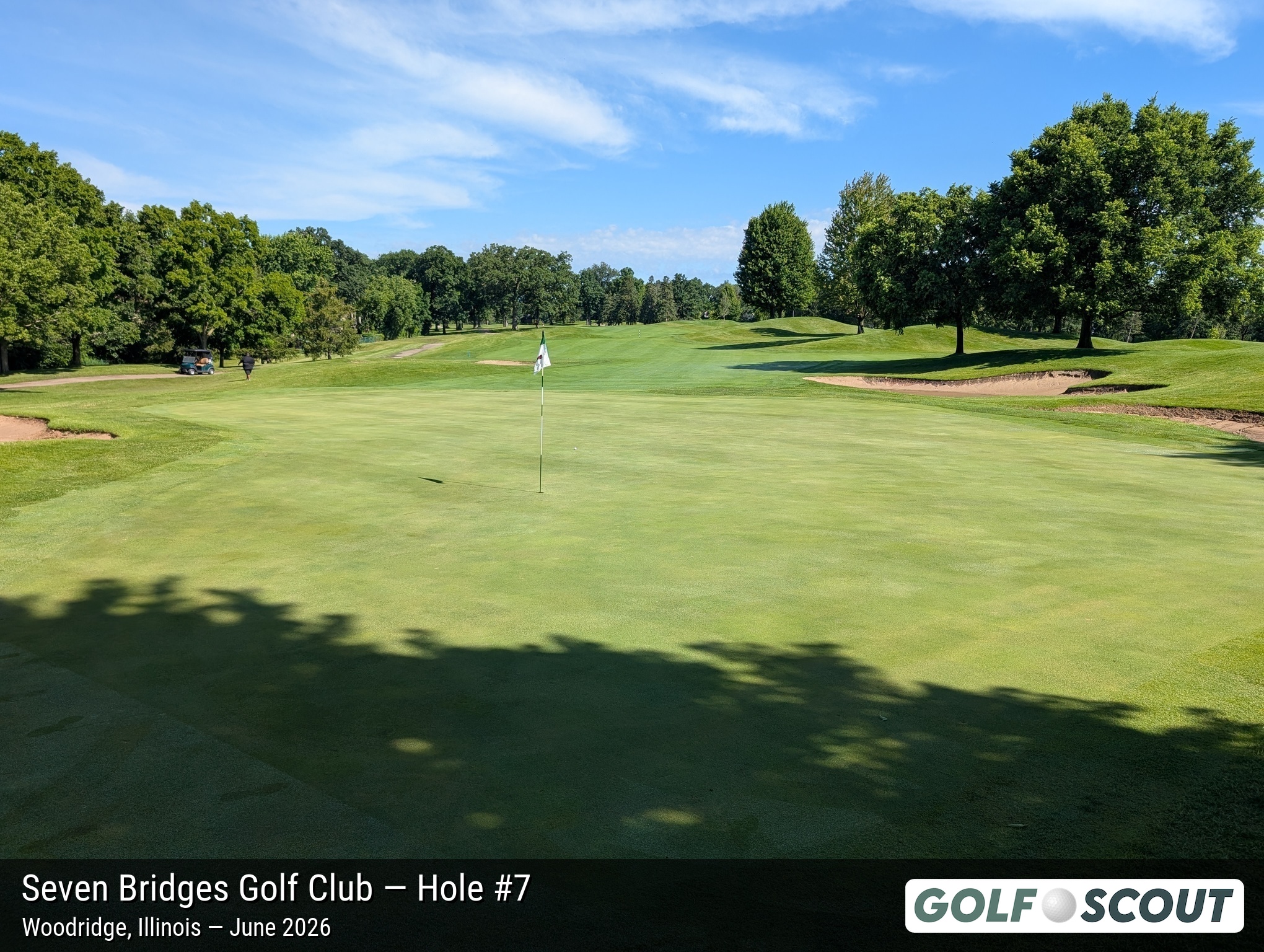 Hole 7 at Seven Bridges Golf Club