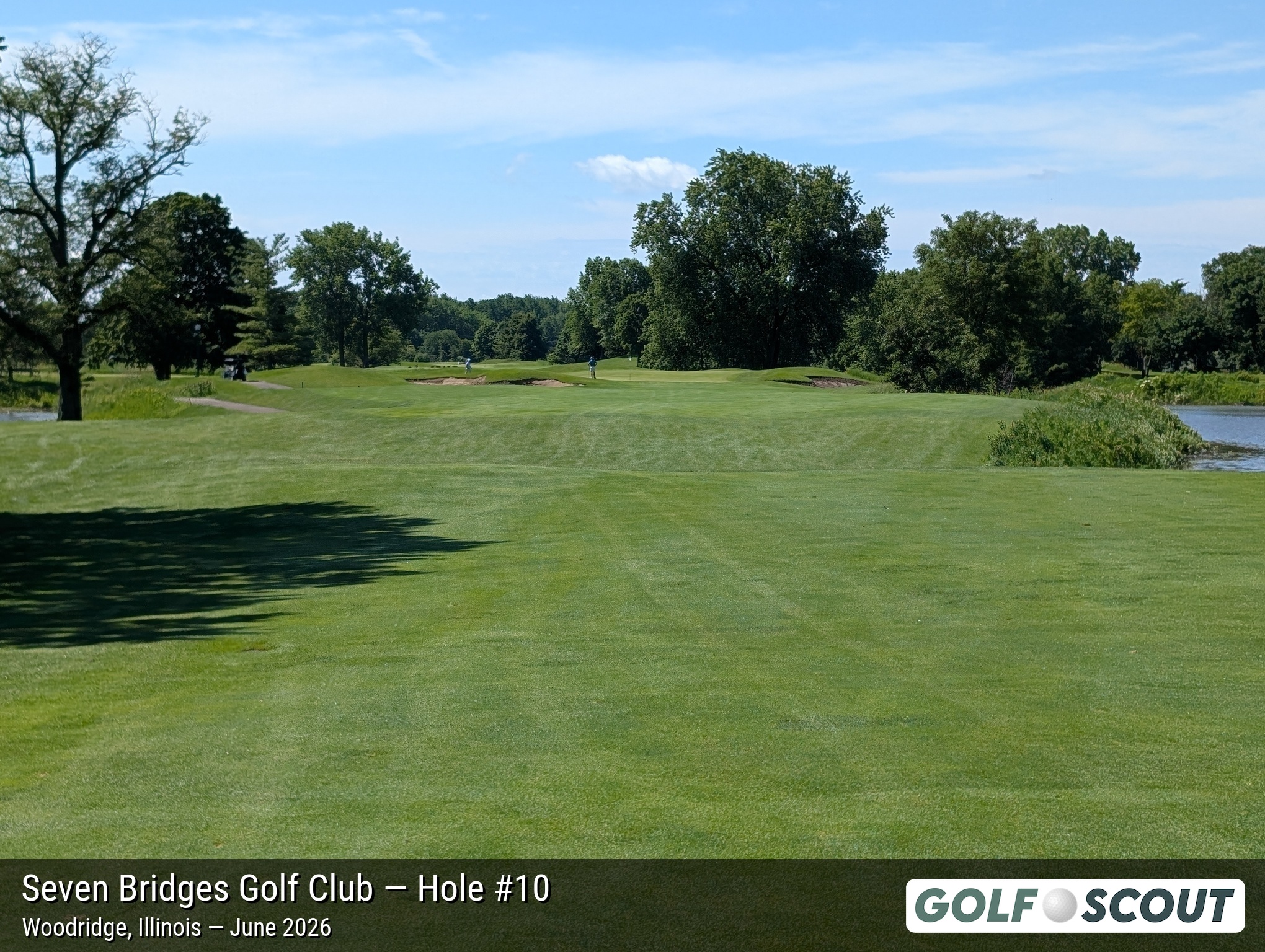 Hole 10 at Seven Bridges Golf Club
