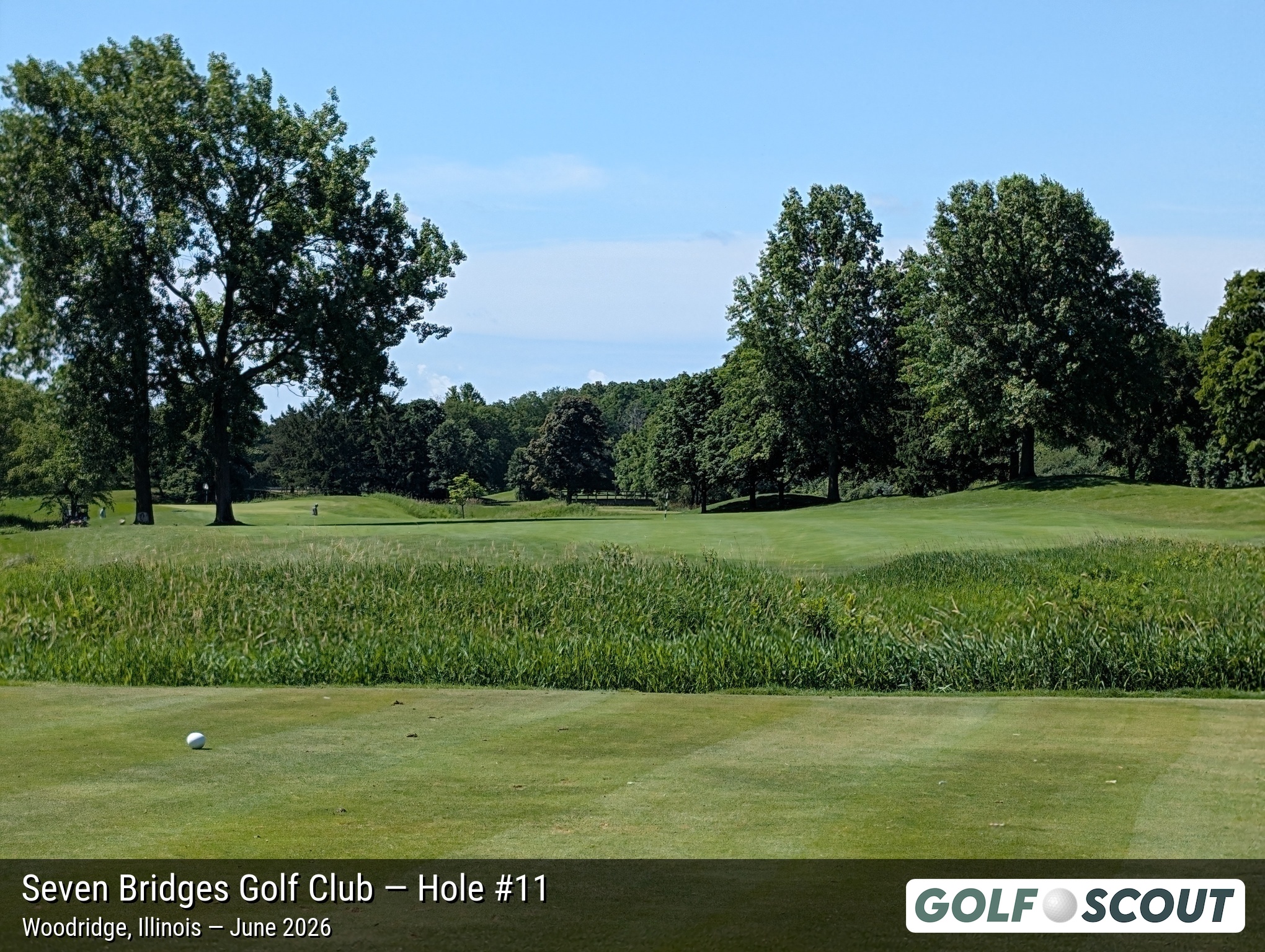 Hole 11 at Seven Bridges Golf Club
