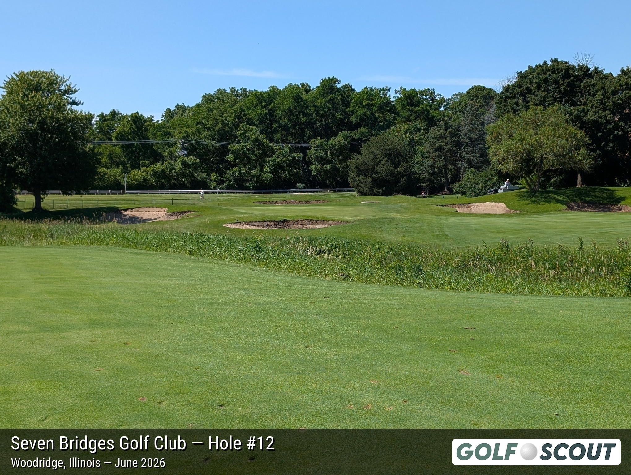 Hole 12 at Seven Bridges Golf Club
