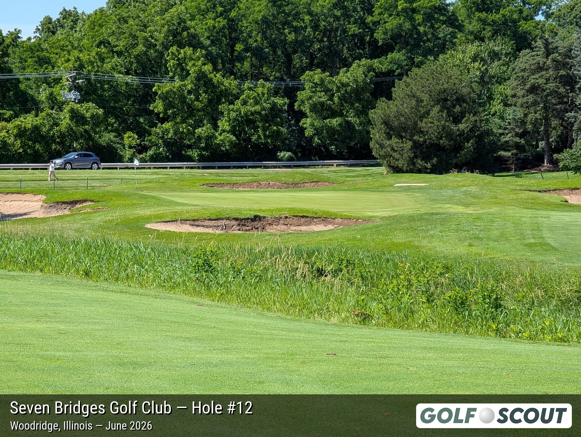 Hole 12 at Seven Bridges Golf Club