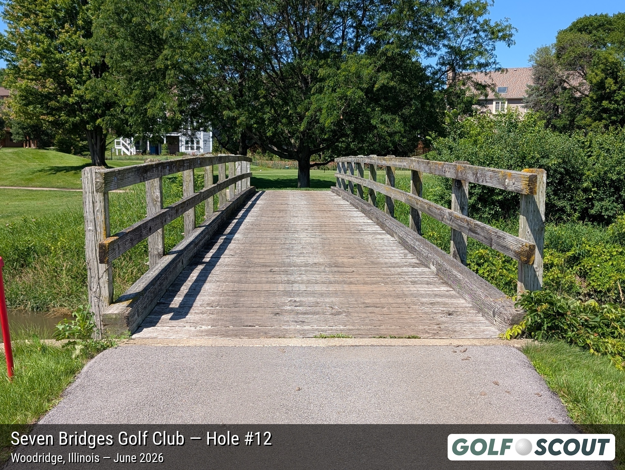 Hole 12 at Seven Bridges Golf Club