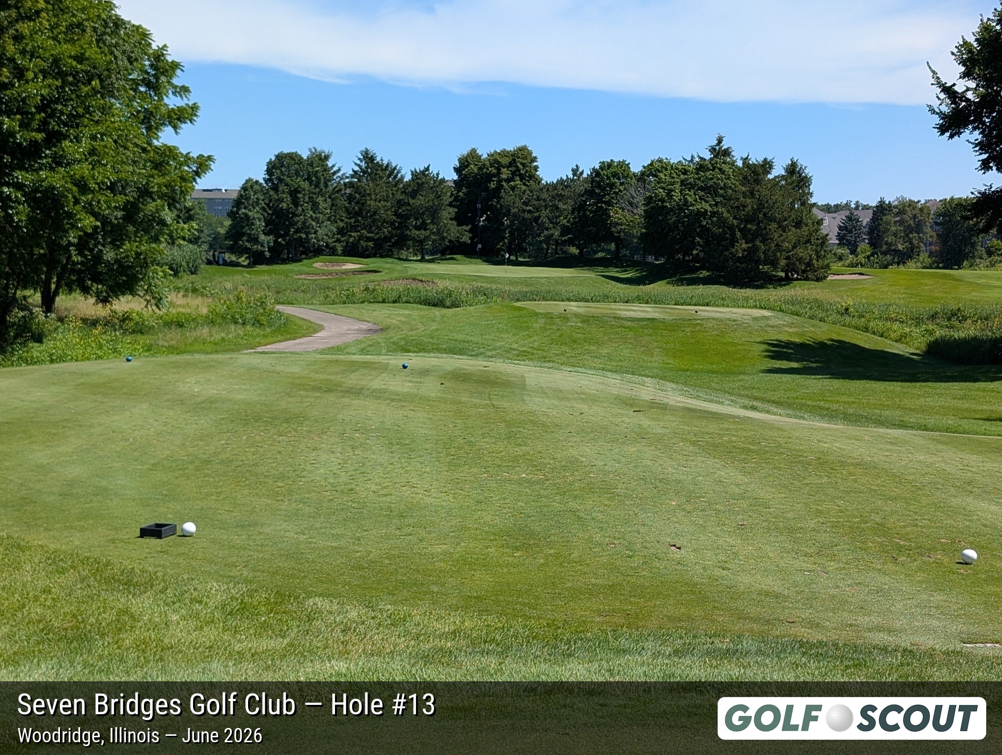 Hole 13 at Seven Bridges Golf Club