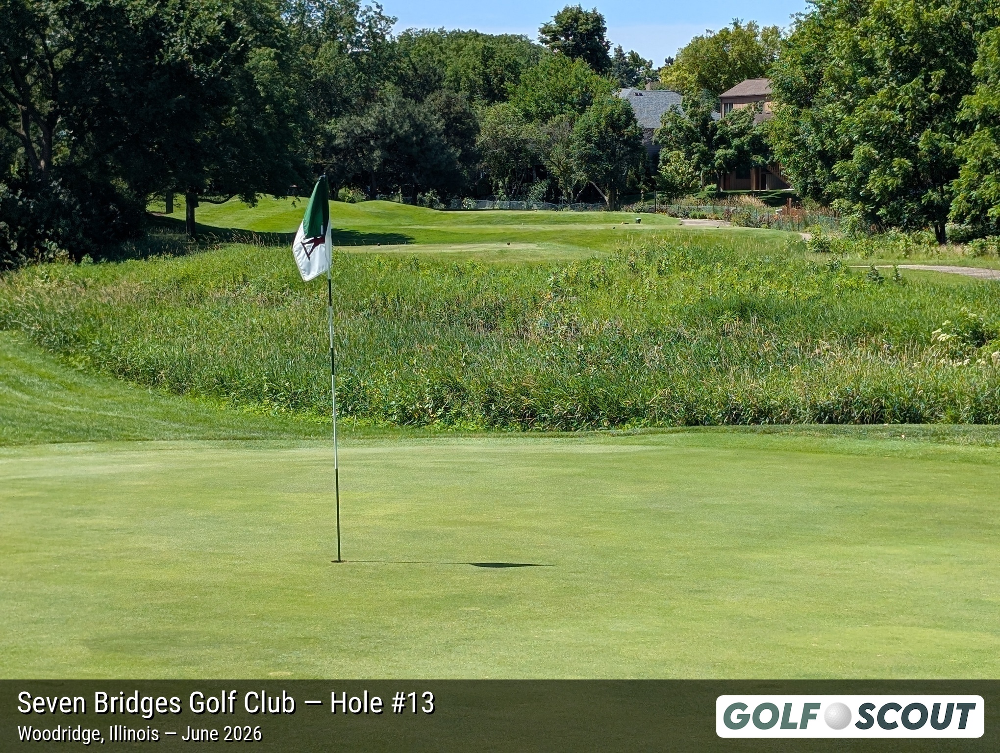 Hole 13 at Seven Bridges Golf Club