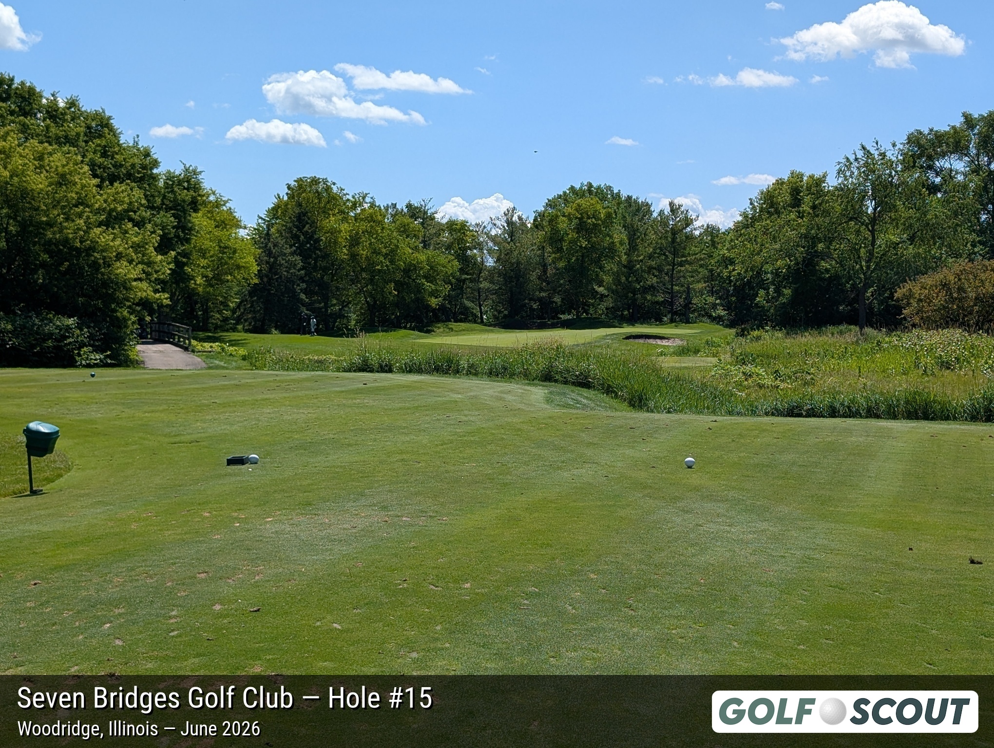 Hole 15 at Seven Bridges Golf Club