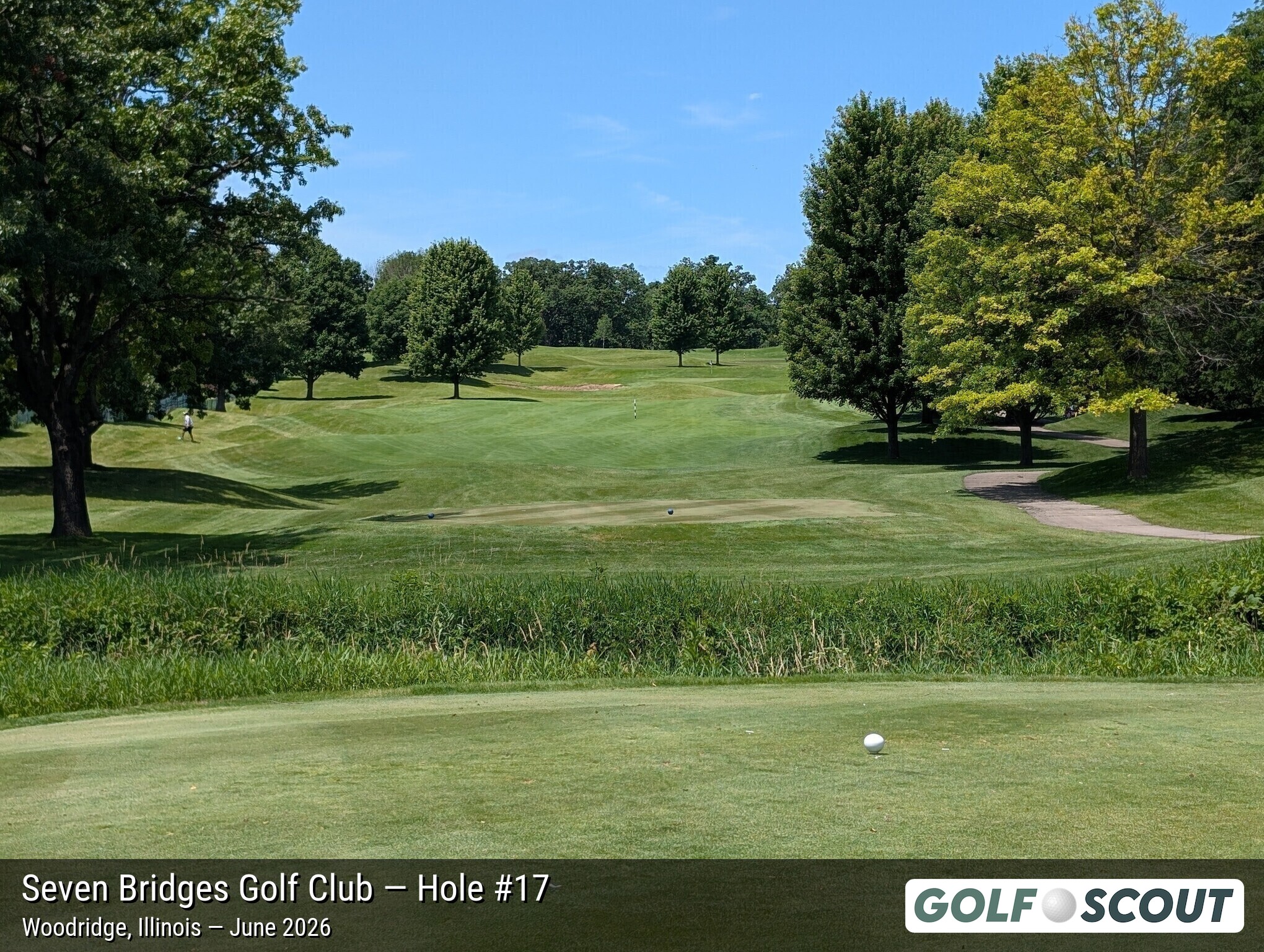 Hole 17 at Seven Bridges Golf Club
