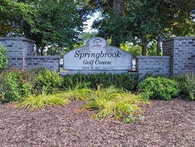 Springbrook Golf Course Entrance Sign