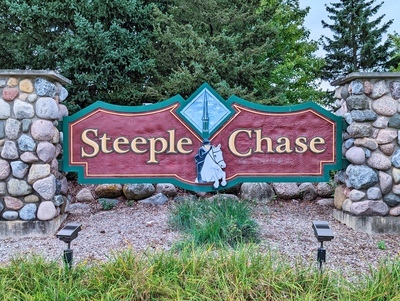 Steeple Chase Golf Club Entrance Sign