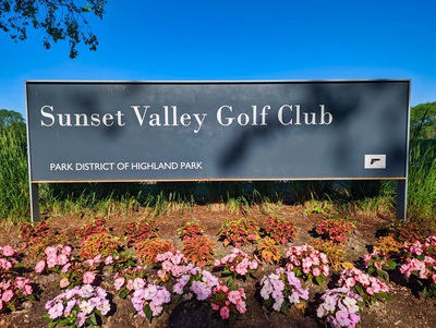 Sunset Valley Golf Club Entrance Sign